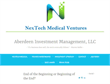 Tablet Screenshot of aberdeeninvestment.com